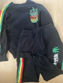 スウェット　レディース　M 黒　ジャマイカ