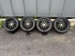 BBS風 19インチ BBS スーパーRS風 19インチ 5穴マルチ 8.5J ＋35 4本SET pcd100 pcd114