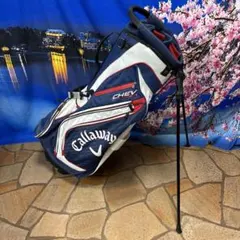 寶BX-1198 キャロウェイ CHEV スタンド式 キャディバッグ 軽量
