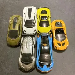 6台 まとめ トミカ ランボルギーニ コルベット ロータス スポーツカー