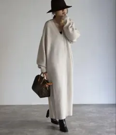 ボンジュールサガン ロングワンピース