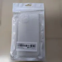 iPhone 15用 透明ラメ入りケース