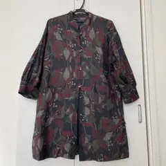 着物リメイク　大島紬　ジャケットコート