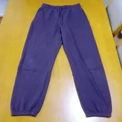 美品 ユニクロ スウェットパンツ（丈標準64～66cm）Lサイズ ワイン色