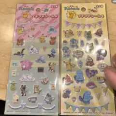 ● ポケモン　プチプチシール4 2種セット