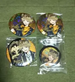 ツイステ　缶バッジ　ラギー 4個