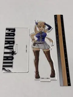 フェアリーテイル ナツ ルーシィ アクリルスタンド 2点セット - メルカリ