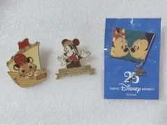 ディズニーピンバッジ3個セット