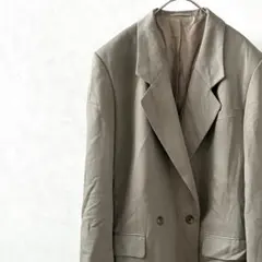 K.T KIYOKO TAKASE テーラードジャケット ダブルボタン ウール混