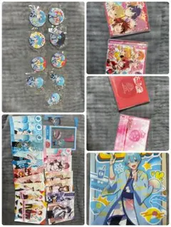 キャラクターイラスト ピンズ・缶バッジセットとCD2枚セット