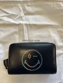 ANYA HINDMARCH 二つ折り財布 スマイル ブラックのサムネイル