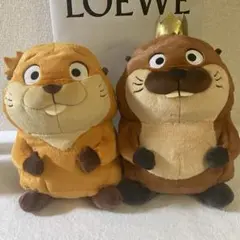 私がビーバーになる時　Lぬいぐるみ　２種