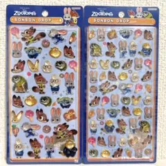 【国内正規品】ボンボンドロップシール ズートピア 第一弾 通常サイズ mini