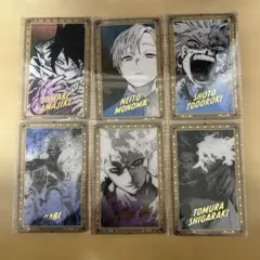 僕のヒーローアカデミア 原画展 箔押しクリアカード