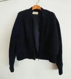 ネイビー ブルゾン