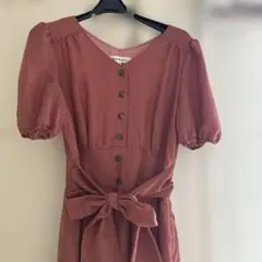 MISCH MASCH ミッシュマッシュ 半袖 ワンピース 38 ロング丈のサムネイル