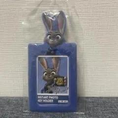 ズートピア　フォトキーホルダー　ジュディ・ホップス
