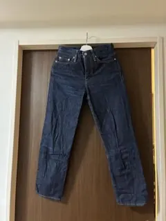 BEAUTY & YOUTH ストレートデニム ダークブルー