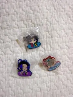 鬼滅の刃 ばんちょうこう ヘアクリップ 富岡義勇　伊之助　胡蝶しのぶ