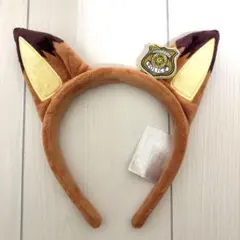 【上海ディズニー公式】ズートピア ニック カチューシャ