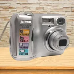 収納ケース付 Nikon COOLPIX 3200 動作確認済 単三電池 718のサムネイル