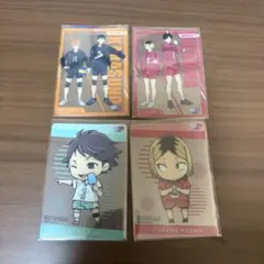 ハイキュー!! カード 4枚セット　セイムス　特典　コラボ　烏野