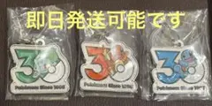 ポケモン 30周年 メタルチャームマスコット 御三家セット　ヒトカゲ　ゼニガメ