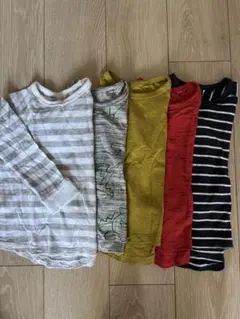 next ネクスト 長袖Tシャツ5枚セット 1歳半〜2歳 90cm 男の子