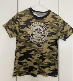 BLUE CROSS ミリタリー柄 Tシャツ Lサイズのサムネイル