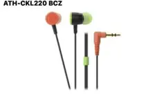 【新品】オーディオテクニカ ブラッククレイジー ATH-CKL220 BCZ