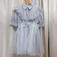 lilLilly チュールレイヤードミニドレス pain】チュールレイヤードミニドレス | lilLilly official webstore