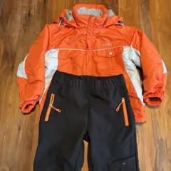 IGN I O子ども用スキーウェア オレンジ　110センチ