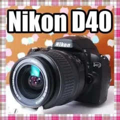 ✨Nikon D40X✨シングルレンズ✨初心者✨ショット数少✨一眼レフ