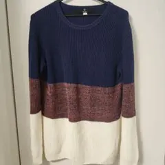 む*し様 BEAUTY & YOUTH ストライプニットセーター M