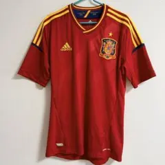 K*読様  サッカー スペイン代表 ダビド・ビジャ ユニフォーム 4 K*読様 adidas サッカー スペイン代表 ダビド・ビジャ ユニフォーム 4