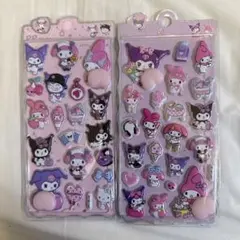マイメロディ キャラクターシール 2シートセット
