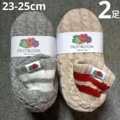 ⑤【新品未使用】FRUIT OF THE ROOM フルーツオブザルーム 靴下