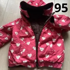 95 ベビーギャップ　アウター　ダウンジャケット　リバーシブル