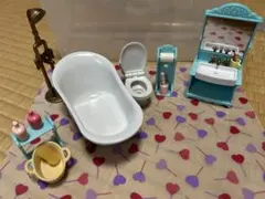 シルバニアファミリー　バスルームセット