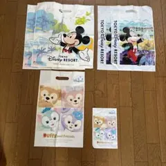 東京ディズニーリゾート ショップ袋 8枚セット