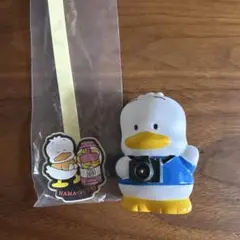 はま寿司 はぴだんぶい おでかけタグ 水鉄砲　フィギュア　あひるのペックル
