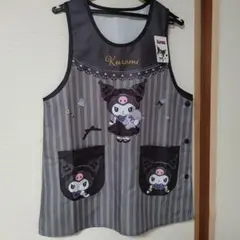 クロミiエプロン グレー