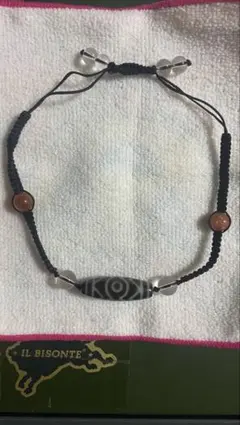 三眼天珠　パワーストーン　アンクレット