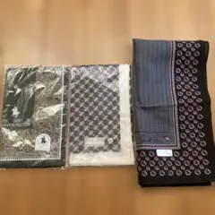 Arnold Palmer 他ストライプ ハンカチ　3枚