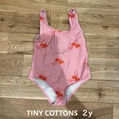 TINY COTTONS チェリー柄 水着 100cm