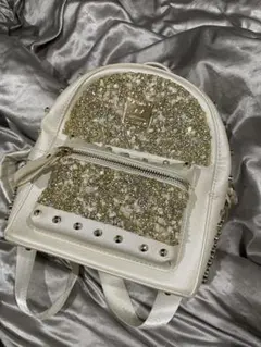 レア商品】RuuA キラキラ ビジュー リュック さくりなさん使用デザイン 