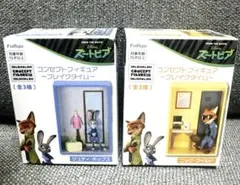 ズートピア　コンセプトフィギュア　ジュディ　ニック２種セット