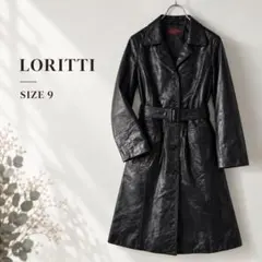 美品✨】アンテプリマ 羊革 ラムレザーチェスターコート ベルト 黒 M 