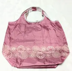 AFTERNOON TEA ピンクエコバッグ　折りたたみ