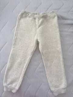 美品　mikihouse ミキハウス　裏起毛スエットパンツ日本製100cmグレー
